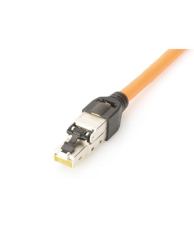 CAT 6A Field Termination Plug, STP with dust cap, Bend relief | DN-93631