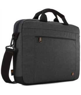 Case Logic | Era Attaché | Fits up to size 14 " | Messenger - Briefcase | Obsidian | Shoulder strap