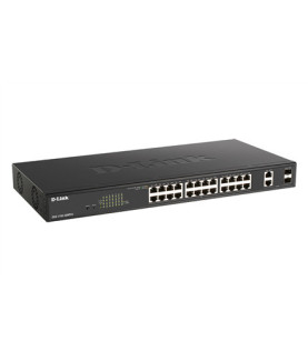 D-Link | DGS-1100 Series Gigabit Smart Managed Switches | DGS-1100-26MPV2 | Managed L2 | Desktop/Rackmountable