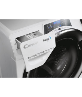 Candy | Washing Machine | RP 5106BWMBC/1-S | Energy efficiency class A | Front loading | Washing capacity 10 kg | 1500 RPM | De