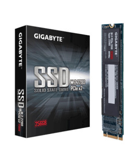 Gigabyte | GP-GSM2NE8256GNTD | 256 GB | Solid-state drive interface M.2 NVME | Read speed 1200 MB/s | Write speed 800 MB/s