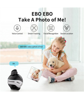 Enabot Family Robot IP Camera | EBO X | 8 MP | 1.8 | H265 | Micro SD, Max. 256GB