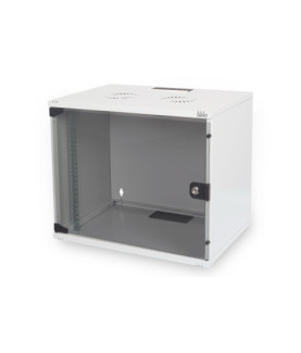 Digitus | 7U wall mounting cabinet | DN-19 07U-S-1 | Grey | Safety class rating IP20. Lockable safety-glass door. 200 door open