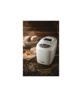 Adler | Bread maker | AD 6019 | Power 850 W | Number of programs 15 | Display LCD | White