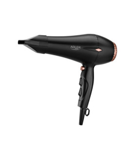 Adler | Hair Dryer | AD 2244 | 2000 W | Number of temperature settings 3 | Ionic function | Diffuser nozzle | Black