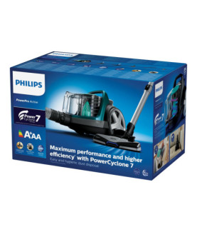 Philips | Vacuum cleaner | FC9555/09 | Bagless | Power 900 W | Dust capacity 1.5 L | Green