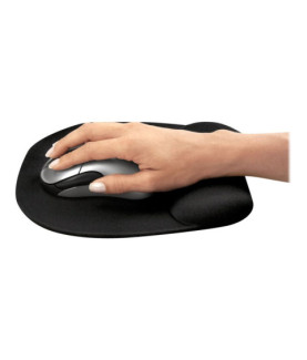 Fellowes | Mouse pad with wrist pillow | 202 x 235 x 25.4 mm | Black