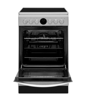 INDESIT | Cooker | IS5V8CHX/E | Hob type Vitroceramic | Oven type Electric | Stainless steel | Width 50 cm | Grilling | Electro