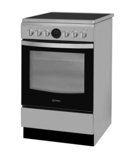 INDESIT | Cooker | IS5V8CHX/E | Hob type Vitroceramic | Oven type Electric | Stainless steel | Width 50 cm | Grilling | Electro