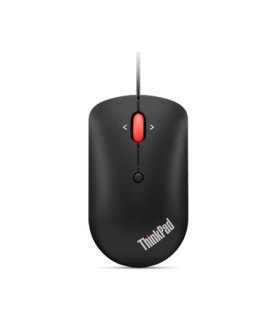 Lenovo | ThinkPad USB-C Wired Compact Mouse | USB-C | Raven black