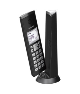 Panasonic | Cordless | KX-TGK210FXB | Built-in display | Caller ID | Black | Conference call | Speakerphone | Wireless connecti