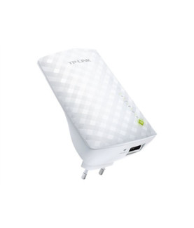 TP-LINK | Extender | RE200 | 802.11ac | 2.4GHz/5GHz | 300+433 Mbit/s | 10/100 Mbit/s | Ethernet LAN (RJ-45) ports 1 | MU-MiMO N