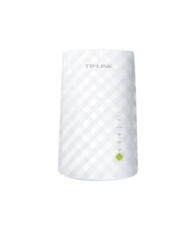 TP-LINK | Extender | RE200 | 802.11ac | 2.4GHz/5GHz | 300+433 Mbit/s | 10/100 Mbit/s | Ethernet LAN (RJ-45) ports 1 | MU-MiMO N