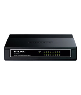 TP-LINK | Switch | TL-SF1016D | Desktop | 10/100 Mbps (RJ-45) ports quantity 16 | Power supply type External