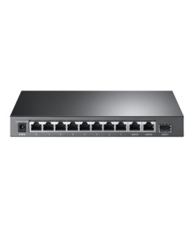 TP-LINK | 10-Port Gigabit Easy Smart Switch with 8-Port PoE+ | TL-SG1210MP | Unmanaged | Desktop | Power supply type External |