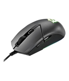 MSI Clutch GM11 Gaming Mouse, Wired, Black | MSI | Clutch GM11 | Optical | Gaming Mouse | Black | Yes