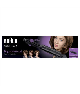 Braun | Hair Styler | AS110 Satin Hair 1 | Warranty 24 month(s) | 200 W | Black