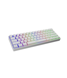 Genesis | THOR 660 RGB | White | Mechanical Gaming Keyboard | Wireless | RGB LED light | US | Bluetooth | USB Type-C | 588 g | 