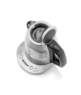 ETA | Kettle | Crystela Premium ETA915390000 | Electric | 2200 W | 1.5 L | Glass | 360 rotational base | Stainless steel/Glass