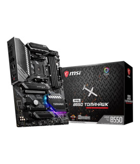 MSI | MAG B550 TOMAHAWK | Processor family AMD | Processor socket AM4 | DDR4 | Memory slots 4 | Chipset AMD B | ATX