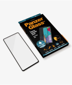 PanzerGlass | Samsung | Galaxy A52 | Black/Transparent | Antifingerprint screen protector