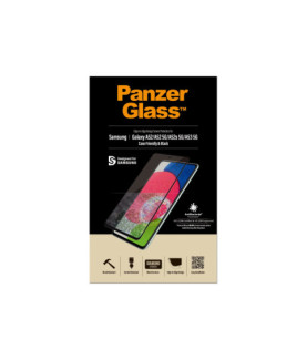 PanzerGlass | Samsung | Galaxy A52 | Black/Transparent | Antifingerprint screen protector