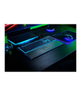 Razer | Gaming Keyboard | Ornata V3 X | Gaming keyboard | Wired | RGB LED light | NORD | Black | Numeric keypad | Silent Membra