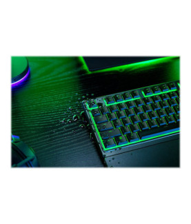 Razer | Gaming Keyboard | Ornata V3 X | Gaming keyboard | Wired | RGB LED light | NORD | Black | Numeric keypad | Silent Membra