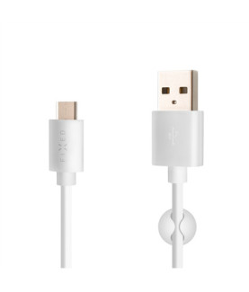 Fixed | Data And Charging Cable With USB/USB-C Connectors | White