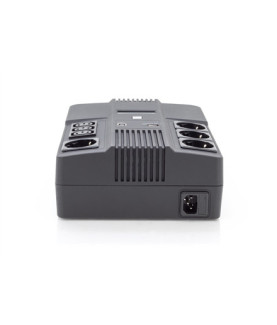 Digitus | All-in-One UPS | All-in-One UPS, 800VA/480W, LED 12V/9Ah x1, 4x CEE 7/7,3x IEC C13, USB, RJ45 | 800 VA | 480 W