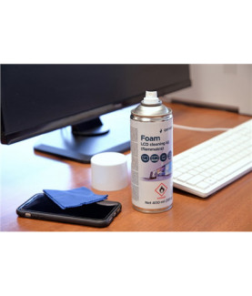 Gembird Foam LCD Cleaning Kit | CK-LCD-08 | Foam Cleaner for LCD / TFT screens | 400 ml