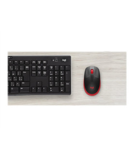 Logitech | Full size Mouse | M190 | Wireless | USB | Red