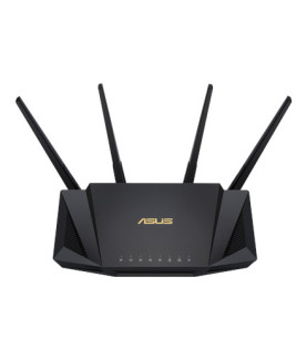 Wireless Wifi 6 Dual Band Gigabit Router | RT-AX58U | 802.11ax | 2402+574 Mbit/s | 10/100/1000 Mbit/s | Ethernet LAN (RJ-45) po