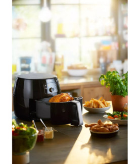 Philips | Airfryer XXL Premium | HD9650/90 | Power 2225 W | Capacity 7.3 L | Rapid Air technology | Black