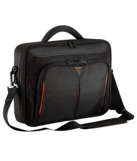 Targus | Classic | Fits up to size 14 " | Messenger - Briefcase | Black/Red | Shoulder strap