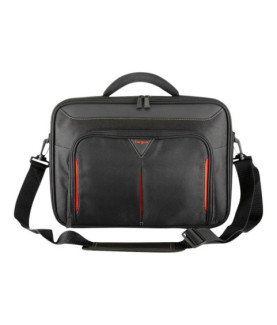 Targus | Classic | Fits up to size 14 " | Messenger - Briefcase | Black/Red | Shoulder strap