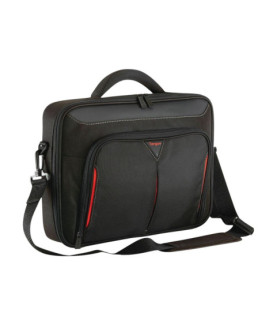 Targus | Classic | Fits up to size 14 " | Messenger - Briefcase | Black/Red | Shoulder strap