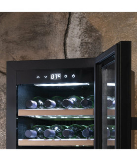 Caso | Smart Wine Cooler | WineExclusive 38 | Energy efficiency class G | Free standing | Bottles capacity 38 bottles | Cooling