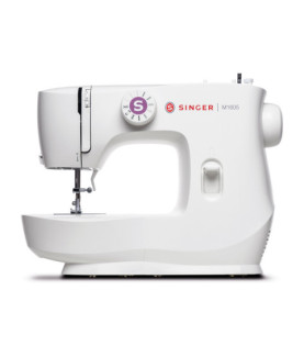 Singer | Sewing Machine | M1605 | Number of stitches 6 | Number of buttonholes 1 | White