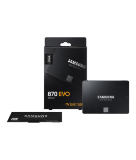 Samsung | SSD | 870 EVO | 250 GB | SSD form factor 2.5" | Solid-state drive interface SATA III | Read speed 560 MB/s | Write sp