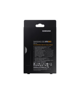 Samsung | SSD | 870 EVO | 250 GB | SSD form factor 2.5" | Solid-state drive interface SATA III | Read speed 560 MB/s | Write sp