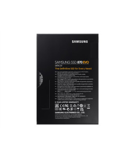 Samsung | SSD | 870 EVO | 250 GB | SSD form factor 2.5" | Solid-state drive interface SATA III | Read speed 560 MB/s | Write sp