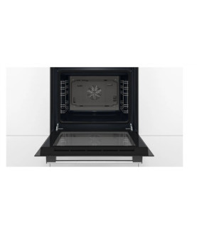 Bosch | Oven | HBF133BA0 | 66 L | Electric | EcoClean | Knobs | Height 59.5 cm | Width 59.4 cm | Black