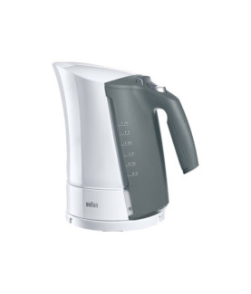 Braun | Kettle | WK500 MultiQuick 5 | Standard | 3000 W | 1.7 L | Plastic | 360 rotational base | White/Grey