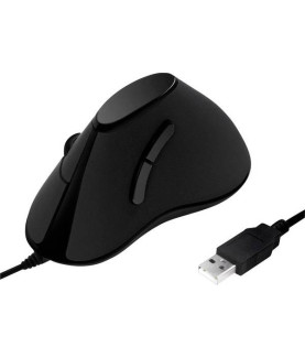 Logilink | Ergonomic Vertical Mouse | ID0158 | Optical | Wired | Black