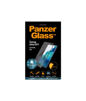 PanzerGlass | Samsung | Galaxy S20 FE CF | Glass | Black | Works with face recognition and is compatible with the in-screen fin