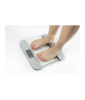 Caso | Body Energy Ecostyle personal scale | 3416 | Maximum weight (capacity) 180 kg | Accuracy 100 g | White/Grey