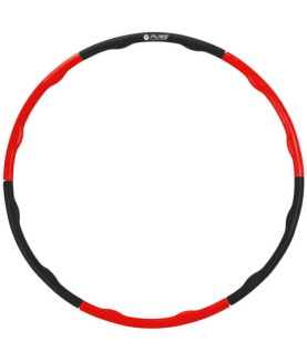 Pure2Improve | Hula Hoop | Black/Red