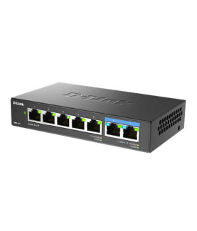 D-Link | 7-Port Multi-Gigabit Unmanaged Switch | DMS-107/E | Unmanaged | Desktop | Power supply type External