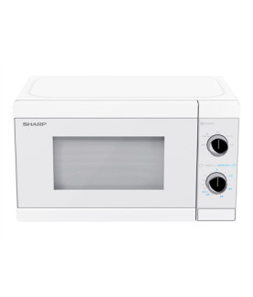 Sharp | Microwave Oven | YC-MS01E-C | Free standing | 20 L | 800 W | White